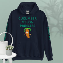 Load image into Gallery viewer, The Tamarind Man's Jam Cucumber Melon Princess Unisex Hoodie