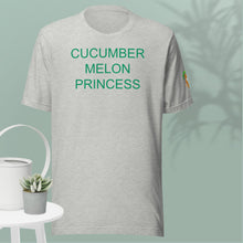 Load image into Gallery viewer, The Tamarind Man's Jam Cucumber Melon Princess Unisex t-shirt