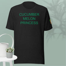 Load image into Gallery viewer, The Tamarind Man's Jam Cucumber Melon Princess Unisex t-shirt