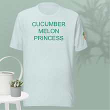 Load image into Gallery viewer, The Tamarind Man's Jam Cucumber Melon Princess Unisex t-shirt