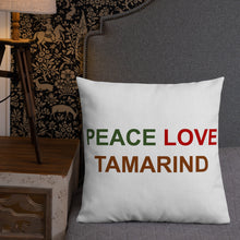 Load image into Gallery viewer, The Tamarind Man's Jam Tam Tam Premium Pillow