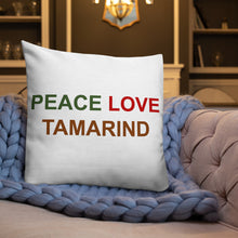 Load image into Gallery viewer, The Tamarind Man's Jam Tam Tam Premium Pillow