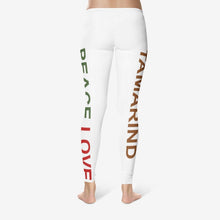 Load image into Gallery viewer, The Tamarind Man's Jam Peace Love Tamarind Women's Temp Control Cotton Leggings