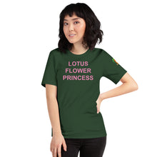 Load image into Gallery viewer, The Tamarind Man's Jam Lotus Flower Princess Short-Sleeve Unisex T-Shirt