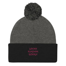 Load image into Gallery viewer, The Tamarind Man's Jam Lanna Kingdom Reborn Pom-Pom Beanie