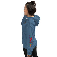 Load image into Gallery viewer, The Tamarind Man's Jam Peace Love Tamarind Unisex Hoodie