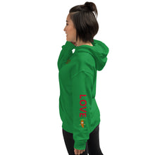 Load image into Gallery viewer, The Tamarind Man's Jam Peace Love Tamarind Unisex Hoodie