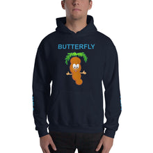 Load image into Gallery viewer, The Tamarind Man's Jam Butterfly Pea Tea Unisex Hoodie