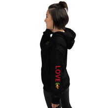 Load image into Gallery viewer, The Tamarind Man's Jam Peace Love Tamarind Unisex Hoodie