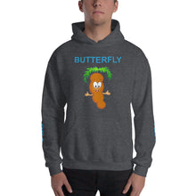 Load image into Gallery viewer, The Tamarind Man's Jam Butterfly Pea Tea Unisex Hoodie