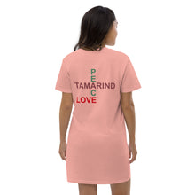 Load image into Gallery viewer, The Tamarind Man's PLT Puzzle Organic cotton t-shirt dress