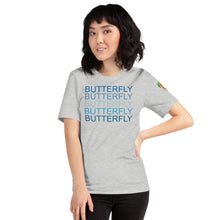 Load image into Gallery viewer, The Tamarind Man's Jam Butterfly x5 Short-Sleeve Unisex T-Shirt