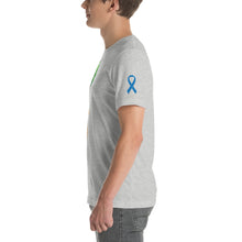 Load image into Gallery viewer, The Tamarind Man's Jam Tam Tam Special Colon Cancer Awareness Short-Sleeve Unisex T-Shirt