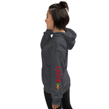 Load image into Gallery viewer, The Tamarind Man's Jam Peace Love Tamarind Unisex Hoodie