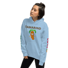Load image into Gallery viewer, The Tamarind Man's Jam Peace Love Tamarind Unisex Hoodie
