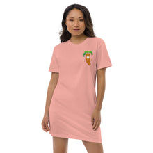 Load image into Gallery viewer, The Tamarind Man's PLT Puzzle Organic cotton t-shirt dress