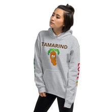 Load image into Gallery viewer, The Tamarind Man's Jam Peace Love Tamarind Unisex Hoodie