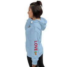 Load image into Gallery viewer, The Tamarind Man's Jam Peace Love Tamarind Unisex Hoodie