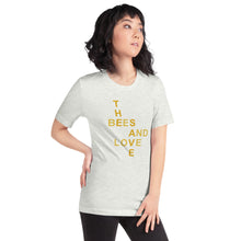 Load image into Gallery viewer, The Tamarind Man's Jam Save The Bees and Love Short-Sleeve Unisex T-Shirt