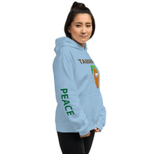 Load image into Gallery viewer, The Tamarind Man's Jam Peace Love Tamarind Unisex Hoodie