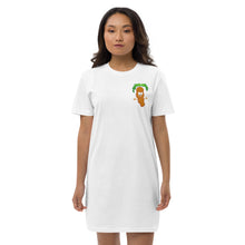 Load image into Gallery viewer, The Tamarind Man's PLT Puzzle Organic cotton t-shirt dress
