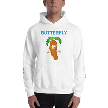 Load image into Gallery viewer, The Tamarind Man's Jam Butterfly Pea Tea Unisex Hoodie