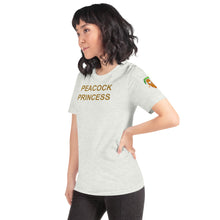 Load image into Gallery viewer, The Tamarind Man's Jam Peacock Princess Short-Sleeve Unisex T-Shirt