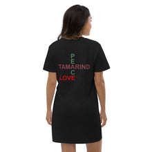 Load image into Gallery viewer, The Tamarind Man's PLT Puzzle Organic cotton t-shirt dress