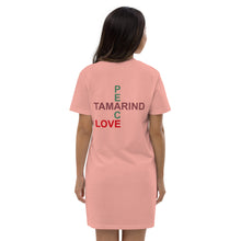 Load image into Gallery viewer, The Tamarind Man's PLT Puzzle Organic cotton t-shirt dress