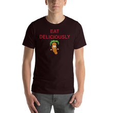Load image into Gallery viewer, The Tamarind Man's Jam Eat Deliciously Short-Sleeve Unisex T-Shirt