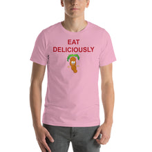 Load image into Gallery viewer, The Tamarind Man's Jam Eat Deliciously Short-Sleeve Unisex T-Shirt