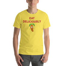 Load image into Gallery viewer, The Tamarind Man's Jam Eat Deliciously Short-Sleeve Unisex T-Shirt