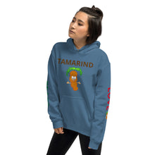 Load image into Gallery viewer, The Tamarind Man's Jam Peace Love Tamarind Unisex Hoodie