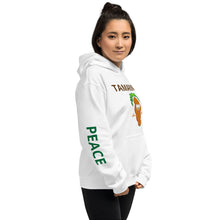 Load image into Gallery viewer, The Tamarind Man's Jam Peace Love Tamarind Unisex Hoodie