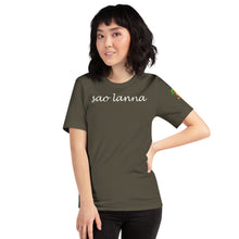 Load image into Gallery viewer, The Tamarind Man's Jam Sao Lanna White Short-Sleeve Unisex T-Shirt