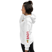 Load image into Gallery viewer, The Tamarind Man's Jam Peace Love Tamarind Unisex Hoodie