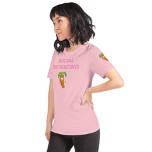 Load image into Gallery viewer, The Tamarind Man's Jam Limited Edition Social Distancing Tam Tam Pink Short-Sleeve Unisex T-Shirt