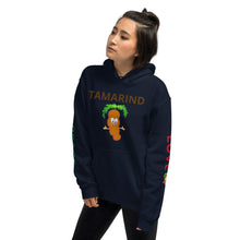 Load image into Gallery viewer, The Tamarind Man's Jam Peace Love Tamarind Unisex Hoodie
