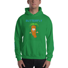 Load image into Gallery viewer, The Tamarind Man's Jam Butterfly Pea Tea Unisex Hoodie