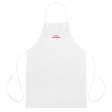 Load image into Gallery viewer, The Tamarind Man's Jam Limited Edition Social Distancing Pink Embroidered Apron