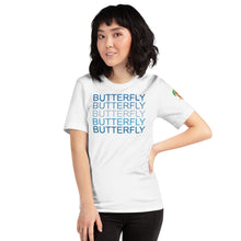 Load image into Gallery viewer, The Tamarind Man's Jam Butterfly x5 Short-Sleeve Unisex T-Shirt