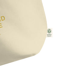 Load image into Gallery viewer, The Tamarind Man's Jam Save The Bees and Love Large organic tote bag
