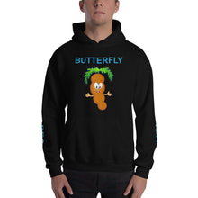 Load image into Gallery viewer, The Tamarind Man's Jam Butterfly Pea Tea Unisex Hoodie