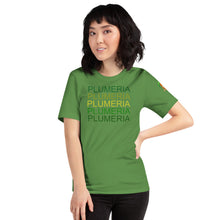 Load image into Gallery viewer, The Tamarind Man's Jam Plumeria x5 Short-Sleeve Unisex T-Shirt