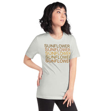 Load image into Gallery viewer, The Tamarind Man's Jam Sunflower x5 Short-Sleeve Unisex T-Shirt