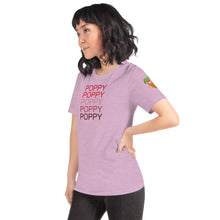 Load image into Gallery viewer, The Tamarind Man's Jam Poppy x5 Short-Sleeve Unisex T-Shirt