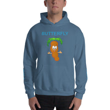 Load image into Gallery viewer, The Tamarind Man's Jam Butterfly Pea Tea Unisex Hoodie