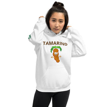Load image into Gallery viewer, The Tamarind Man's Jam Peace Love Tamarind Unisex Hoodie