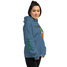 Load image into Gallery viewer, The Tamarind Man's Jam Peace Love Tamarind Unisex Hoodie