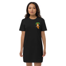 Load image into Gallery viewer, The Tamarind Man's PLT Puzzle Organic cotton t-shirt dress